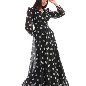 black and white beautiful unique dress