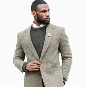 lether gray tuxedo